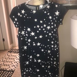 CrewCuts navy w/ white stars cotton dress